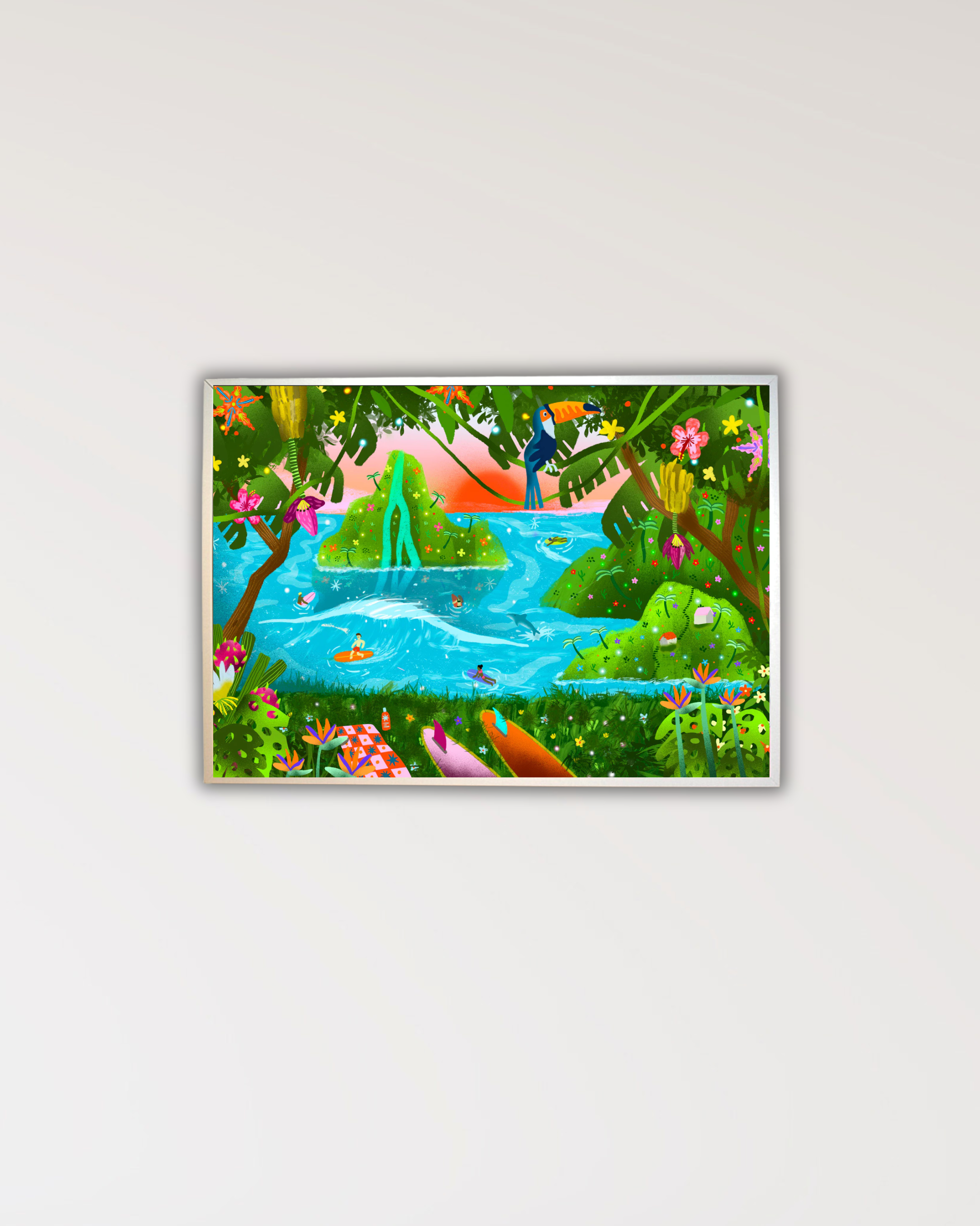 lundi-en-huit-puzzle-pitisdessins-1000-teile-puzzle-sonnenuntergang image 2