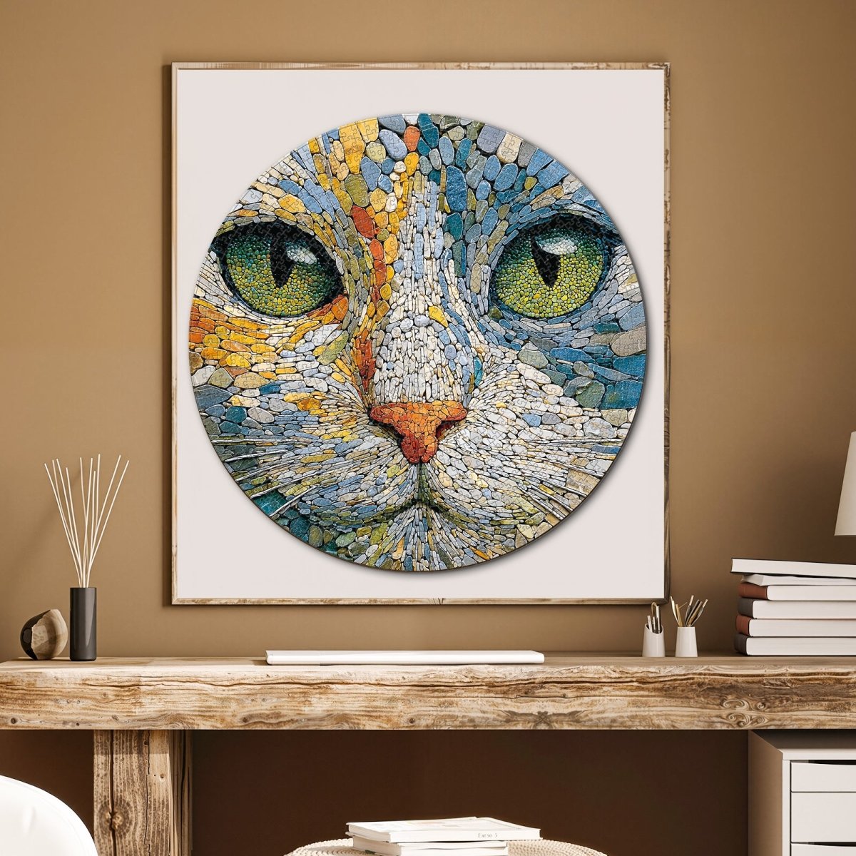 kaayee-emerald-cat-puzzle-1000-teile-katzenmotiv image 5