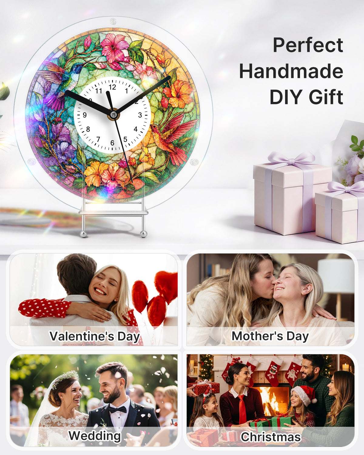 kaayee-clock-kit-hummingbird-paradise-puzzleuhr-regular image 7