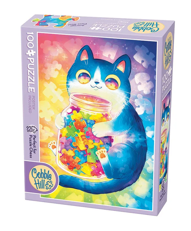 cobble-hill-100-piece-mine-puzzle-100-teile-katze image 1
