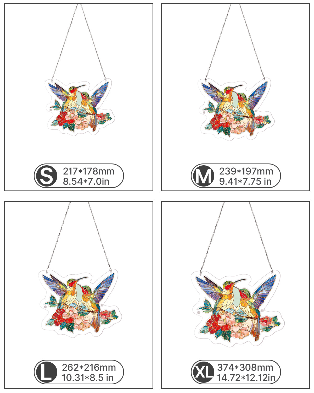 kaayee-suncatcher-puzzle-two-birds-of-spring-suncatcher-medium image 4