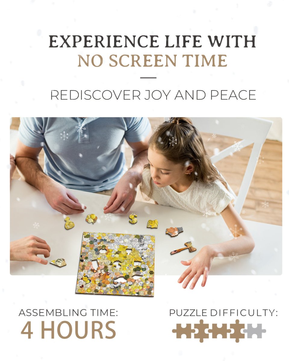 kaayee-coin-art-holzpuzzle-medium-m-nzen image 6