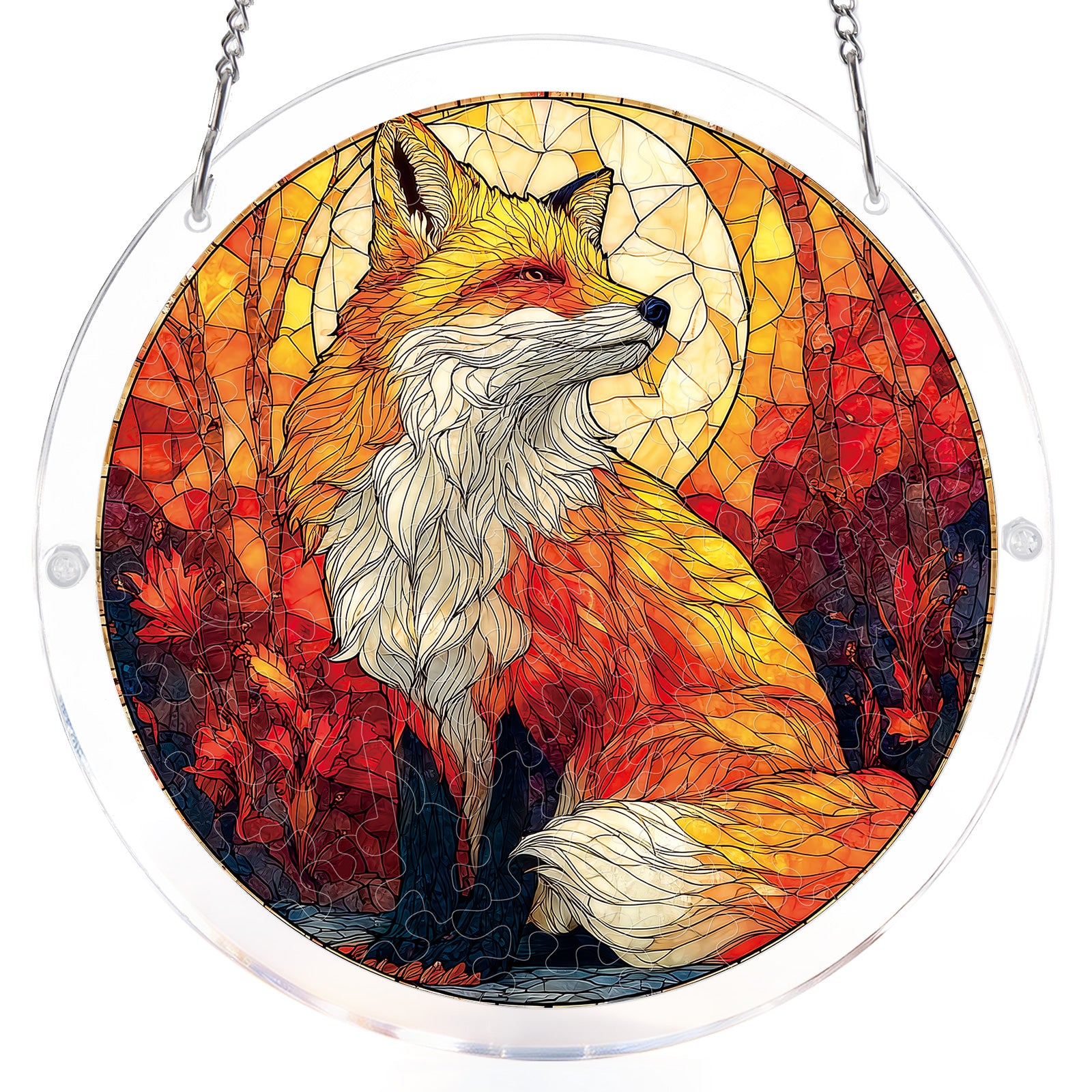 kaayee-suncatcher-puzzle-fox-glow-light-fensterbild-medium image 7