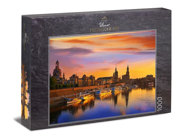 ulmer-puzzleschmiede-dresden-am-abend-puzzle-1000-teile-stadt-2 image 1