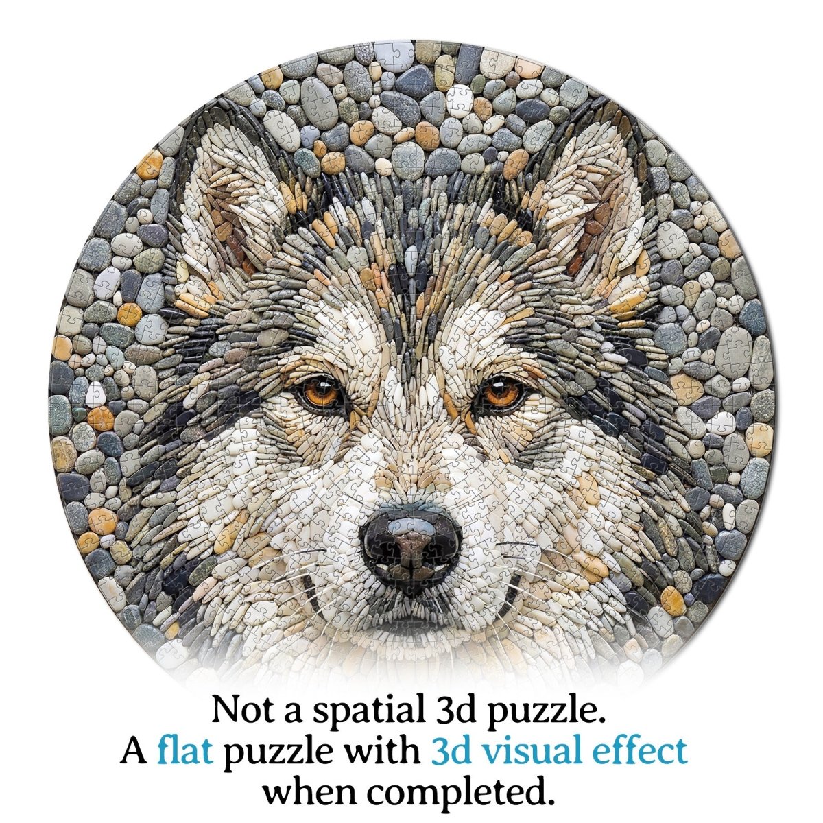 kaayee-stone-wolf-kartonpuzzle-1000-teile-eco-white-board image 7