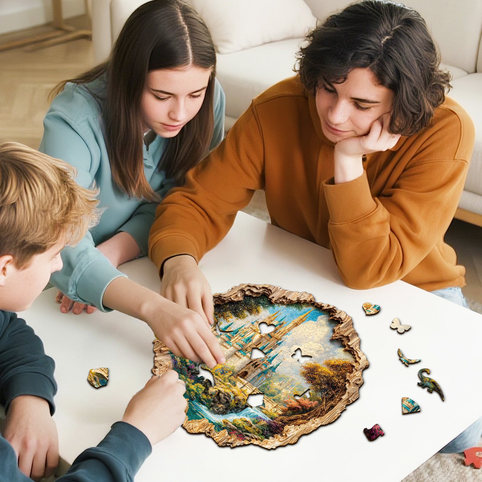 kaayee-wooden-puzzle-whispering-castle-holzpuzzle-medium image 7