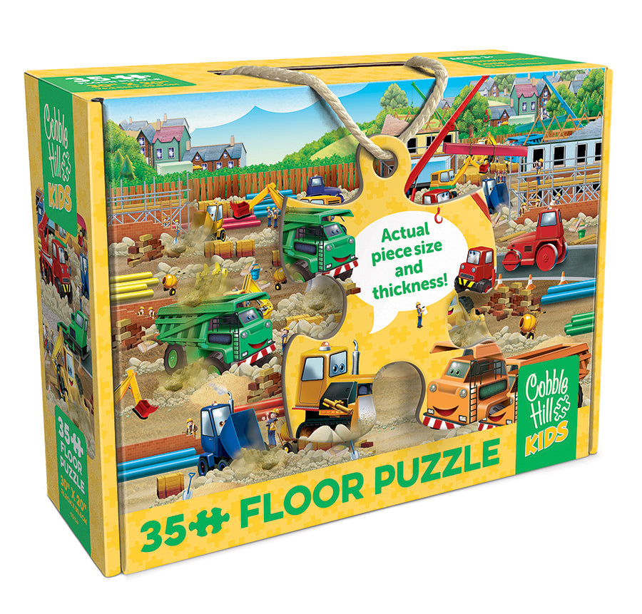 cobble-hill-floor-puzzles-construction-zone-bodenpuzzle-35-teile image 1