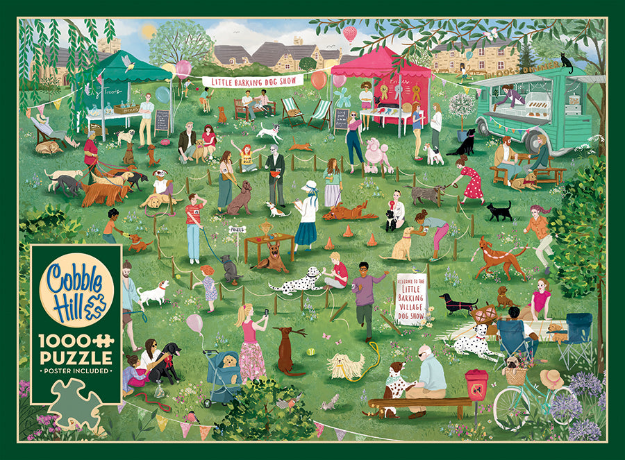 cobble-hill-1000-piece-little-barking-dog-show-puzzle-hunde image 4