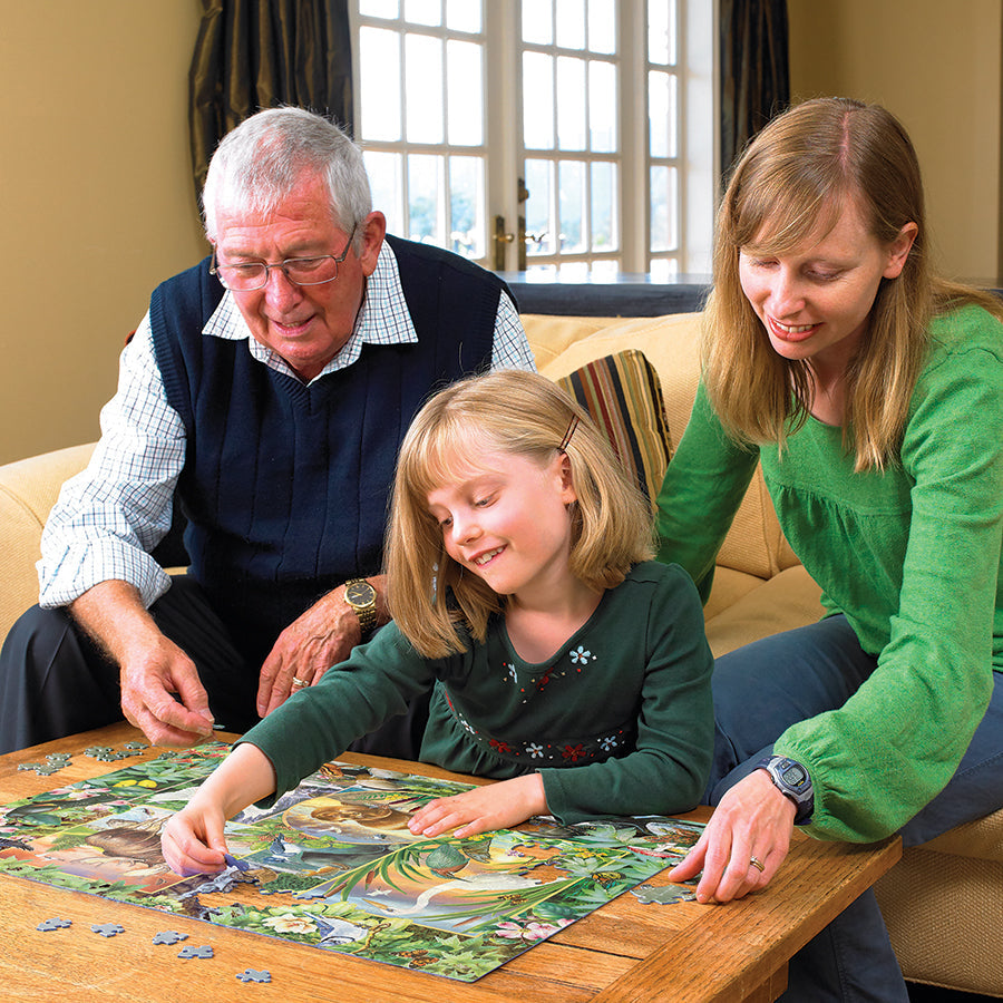 cobble-hill-family-pieces-350-river-magic-puzzle-350-teile-tiere image 5