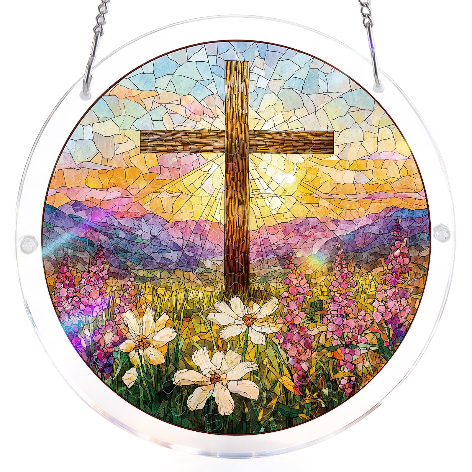 kaayee-suncatcher-puzzle-garden-of-holy-light-acryl-medium image 3