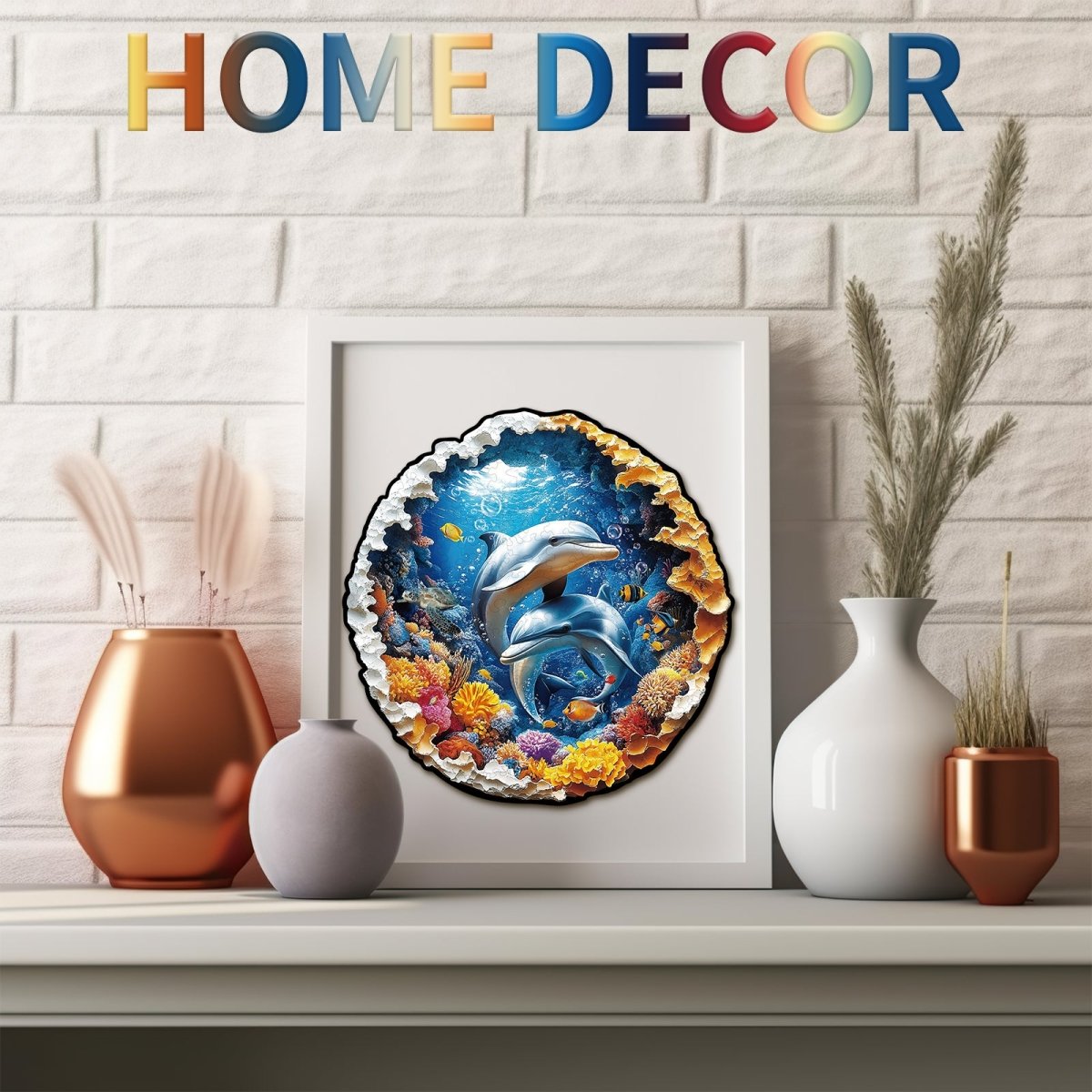 kaayee-wooden-puzzle-beautiful-sea-world-holzpuzzle-medium-delfine image 6