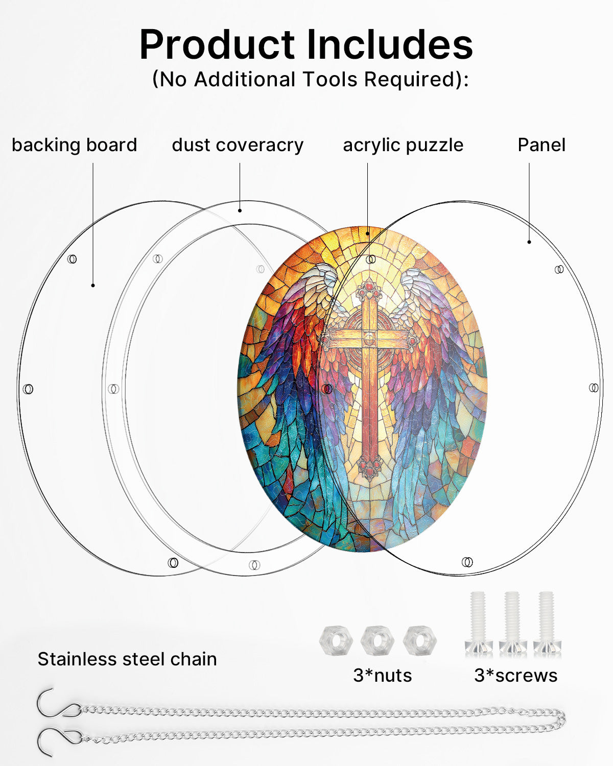 kaayee-rainbow-angel-sonnenf-nger-medium-20-8-cm-fensterbild image 7