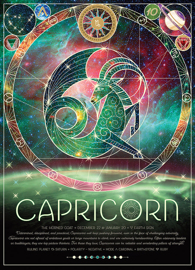 cobble-hill-500-piece-capricorn-puzzle-500-teile-sternzeichen image 2