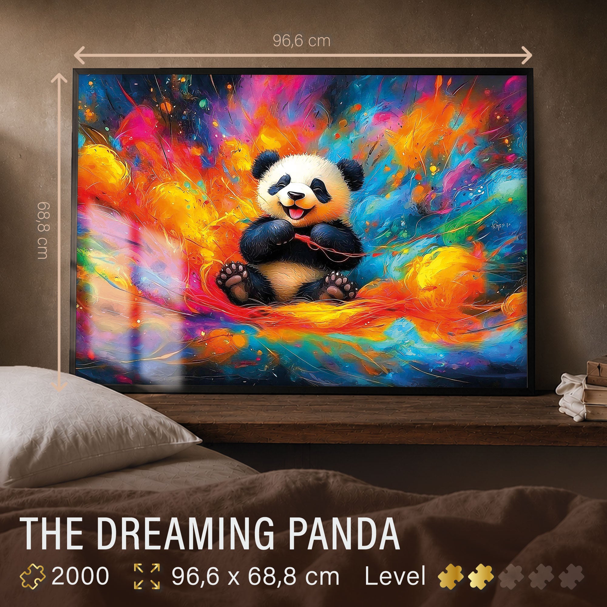 ulmer-puzzleschmiede-the-dreaming-panda-puzzle-2000-teile-panda image 3