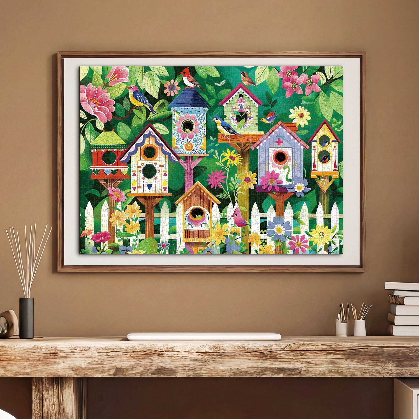 kaayee-garden-birdhouses-puzzle-1000-teile-eco-white-board image 5
