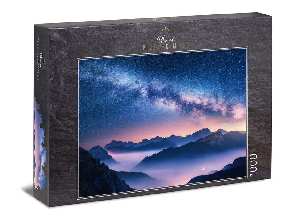 ulmer-puzzleschmiede-milchstra-e-puzzle-1000-teile-galaxie image 1