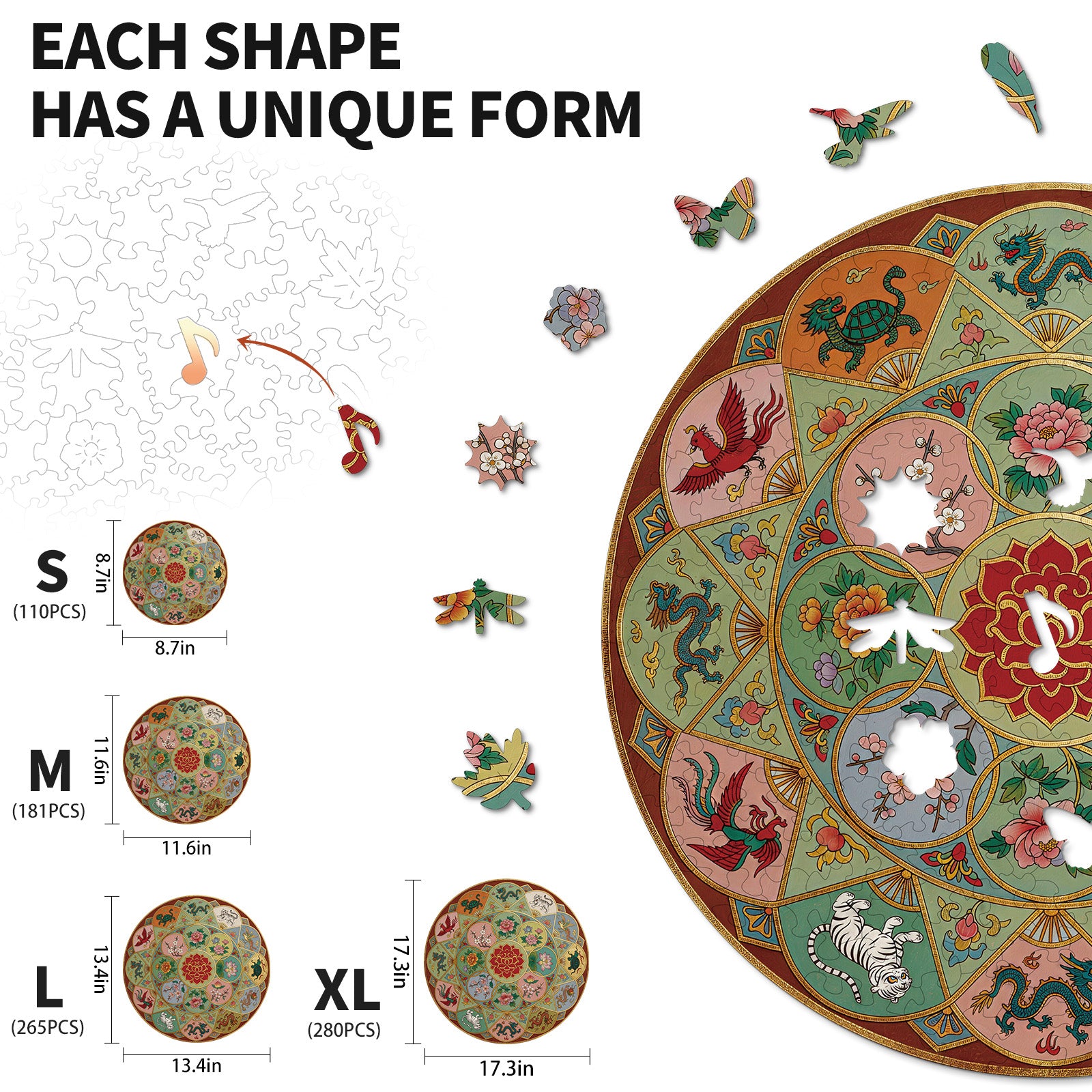 kaayee-floral-mandala-holzpuzzle-medium-entspannung-holz image 3