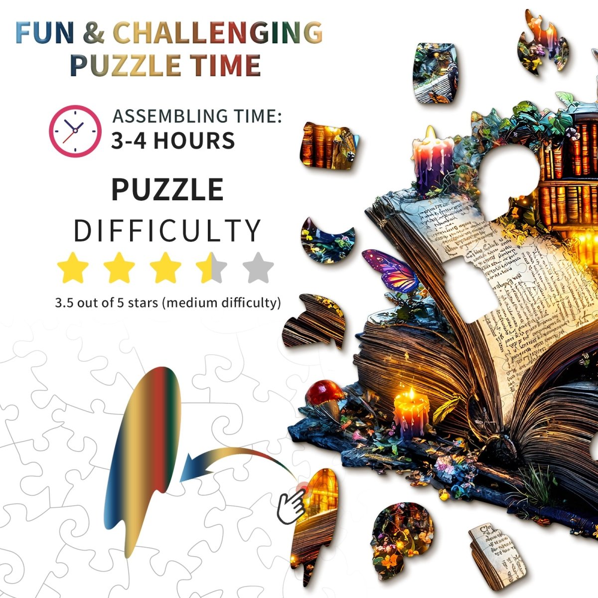 kaayee-wooden-magic-book-holzpuzzle-medium image 4