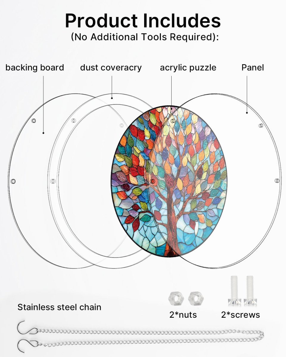 kaayee-tree-of-life-suncatcher-fensterbild-medium-20-8-cm image 3