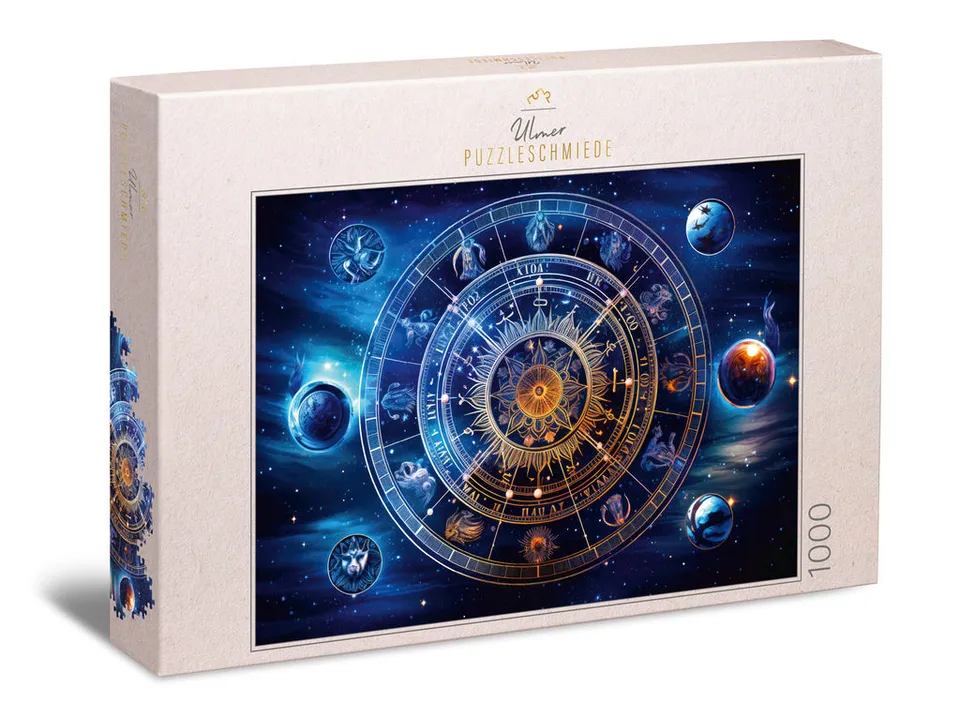 ulmer-puzzleschmiede-puzzle-1000-teile-astrology-horoskop image 1