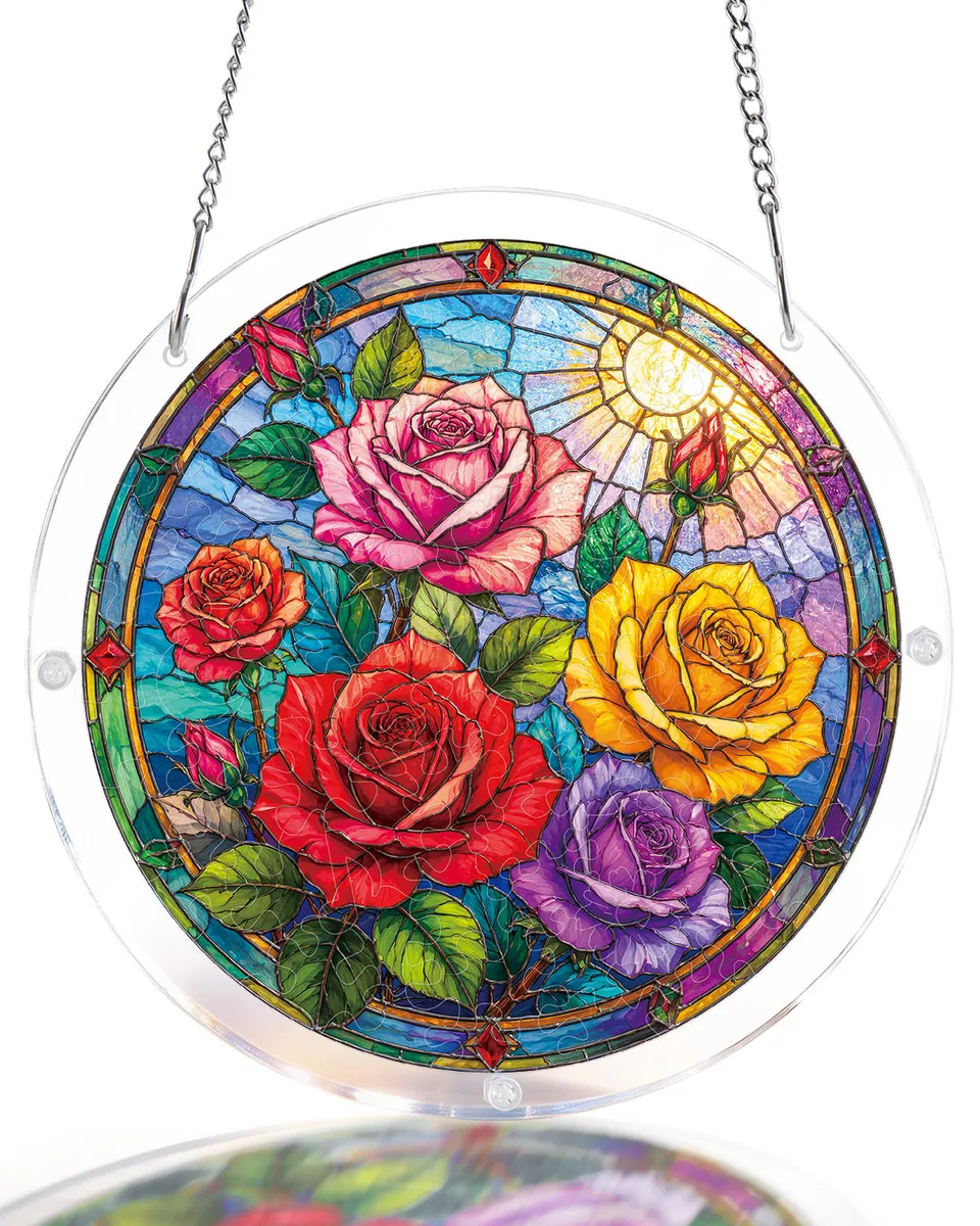 kaayee-suncatcher-puzzle-rose-garden-sonnenf-nger-medium image 1