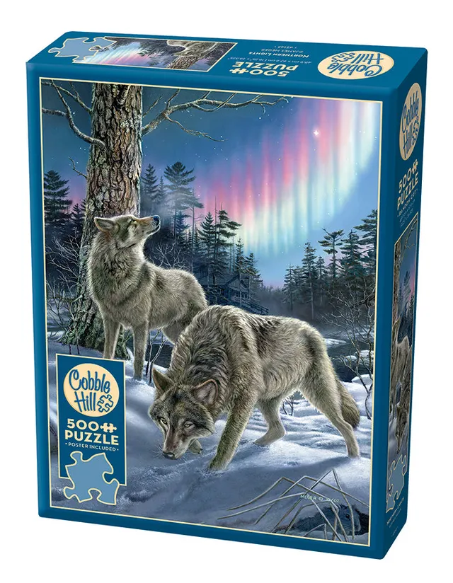 cobble-hill-northern-lights-puzzle-500-teile-w-lfe image 1