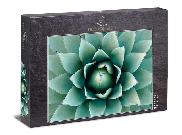 ulmer-puzzleschmiede-agave-puzzle-1000-teile-pflanze image 1