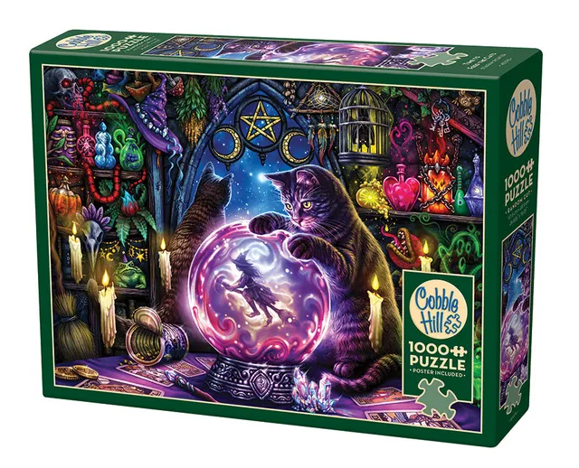 cobble-hill-time-to-feed-the-cats-puzzle-1000-teile-katzen image 1