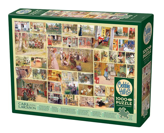 cobble-hill-1000-piece-carl-larsson-puzzle-1000-teile-kunst image 1