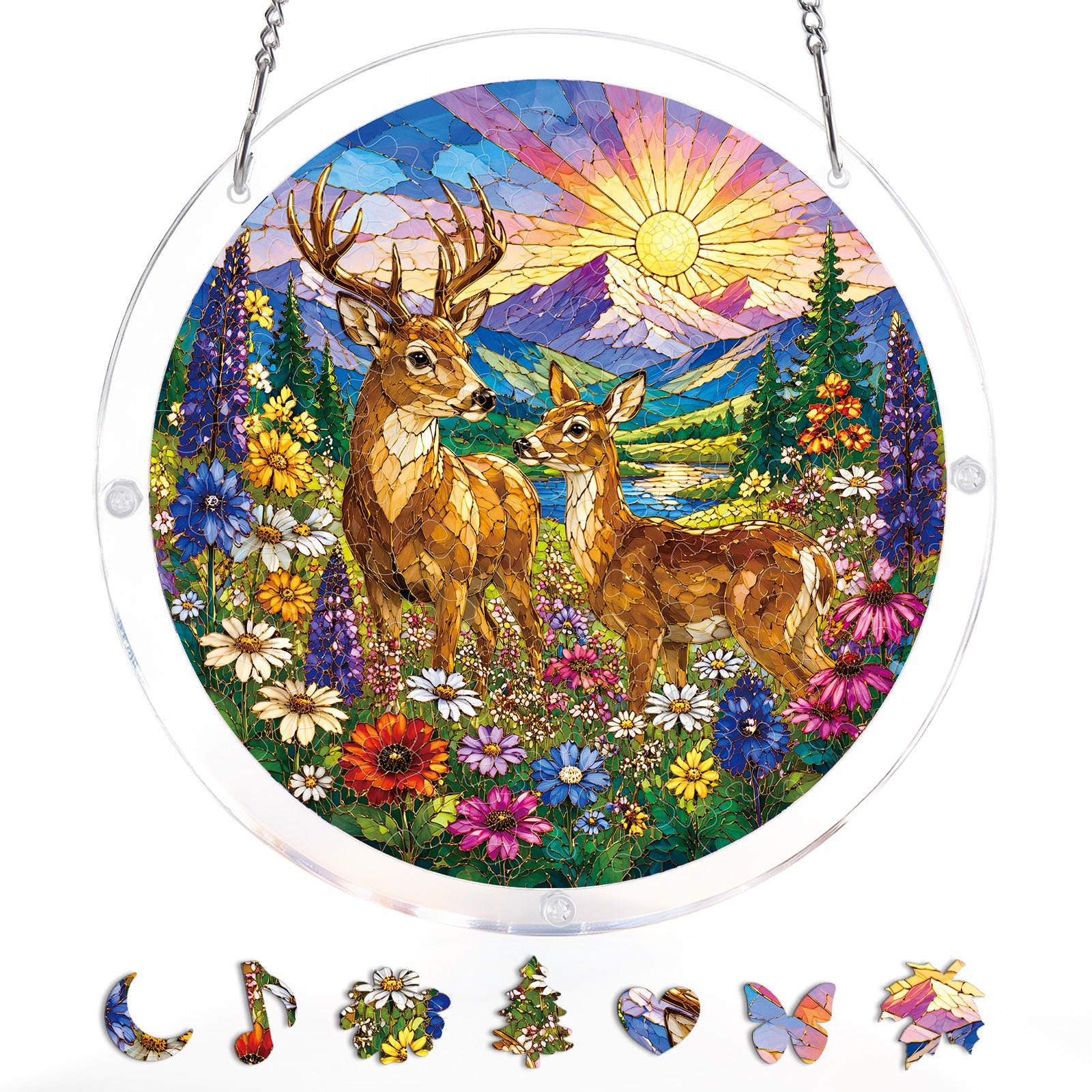 kaayee-suncatcher-puzzle-meadow-sunrise-light-fensterbild-large image 3