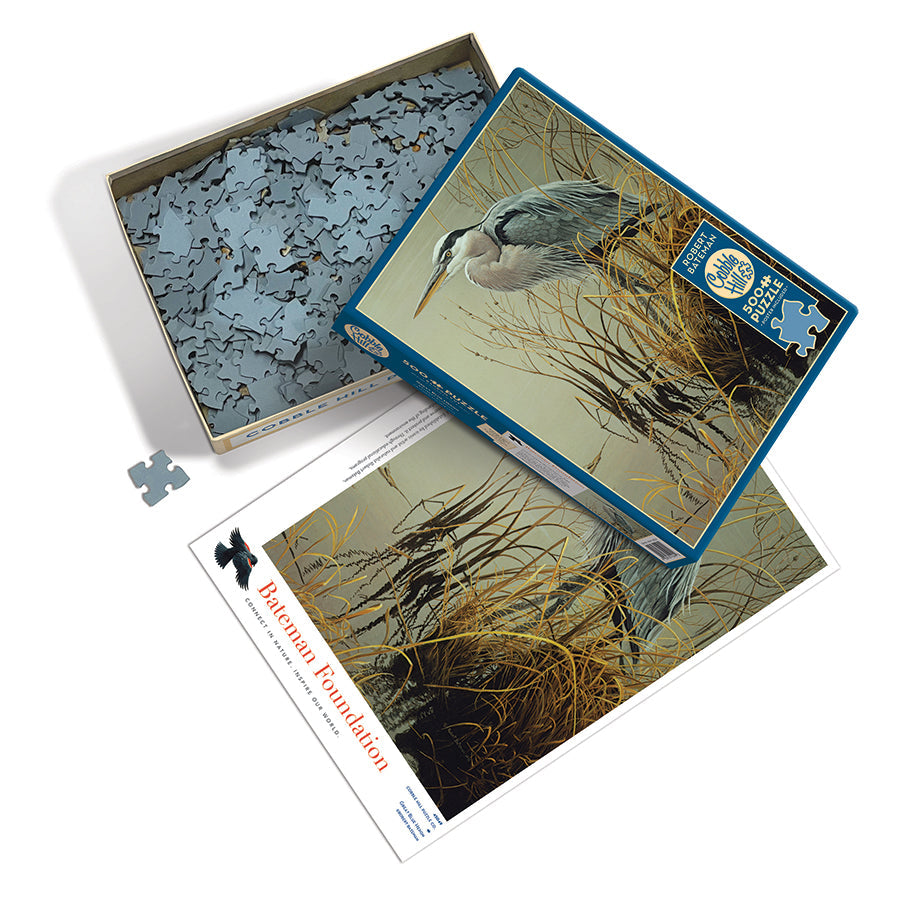 cobble-hill-great-blue-heron-500-teile-puzzle-reiher image 3