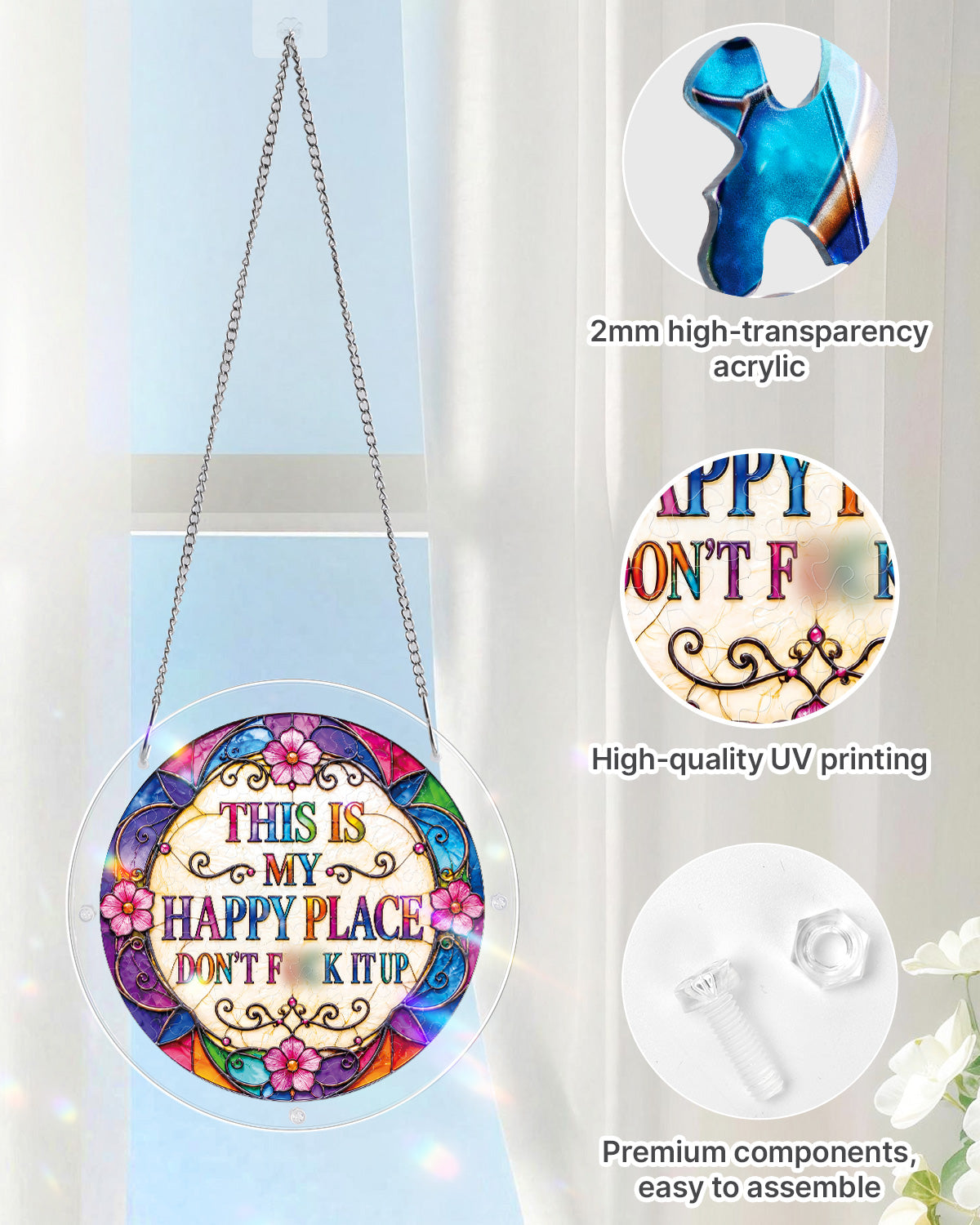 kaayee-suncatcher-puzzle-happy-place-fensterbild-acryl-small image 4