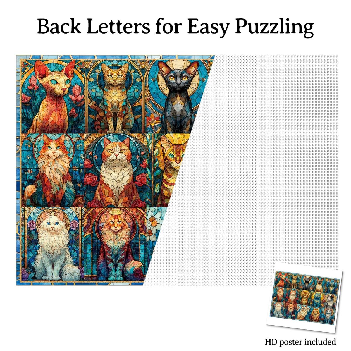 kaayee-cardboard-puzzle-sea-glass-cat-1000-teile-katzen image 8