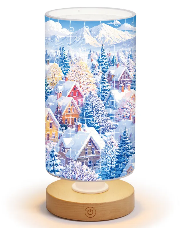 kaayee-blue-winter-wonderland-nachtlicht-acryl image 1