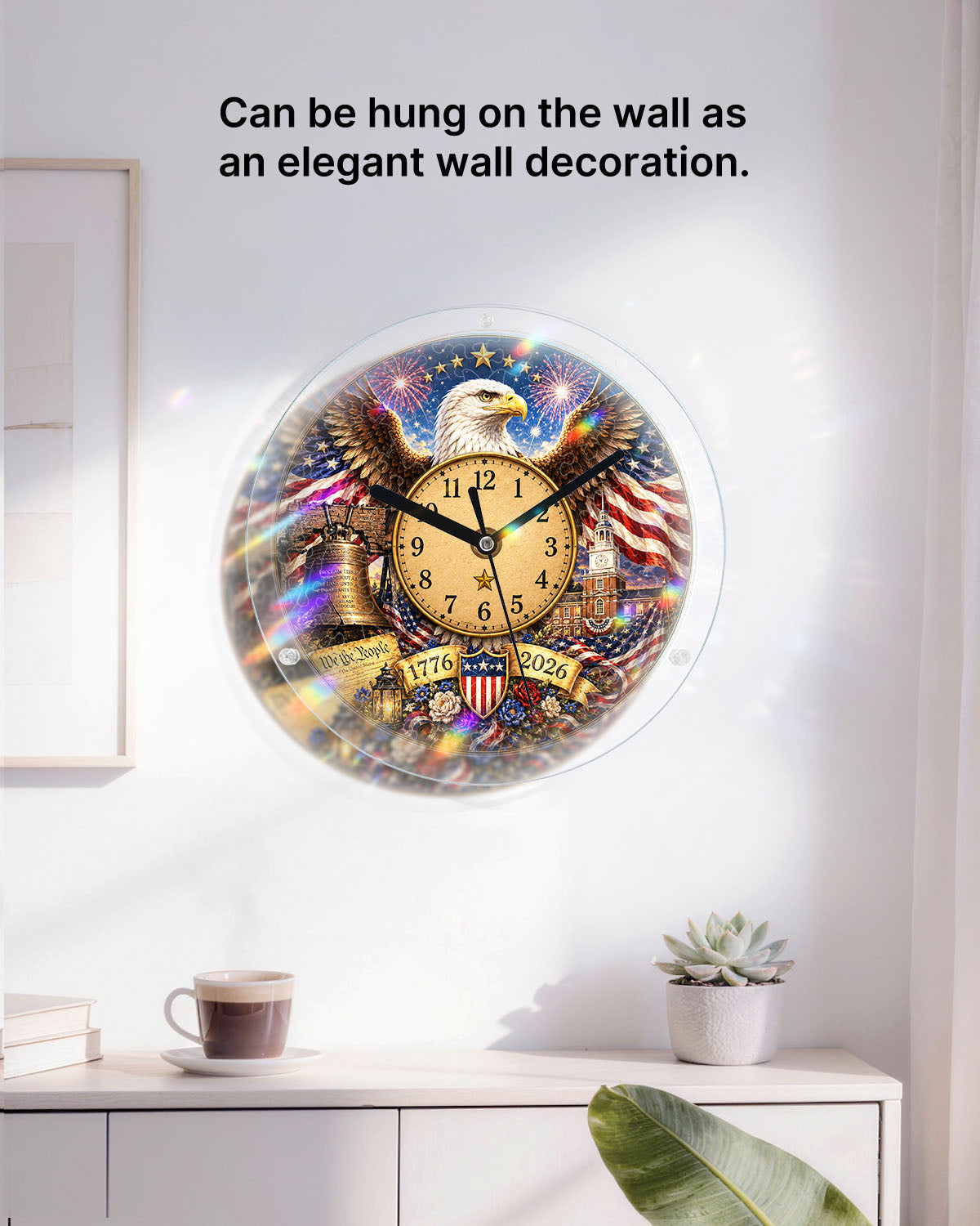 kaayee-ode-to-the-free-eagle-puzzle-uhr-regular-acryl image 5