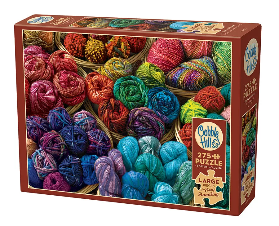 cobble-hill-a-yen-for-yarn-puzzle-275-teile-wolle image 1