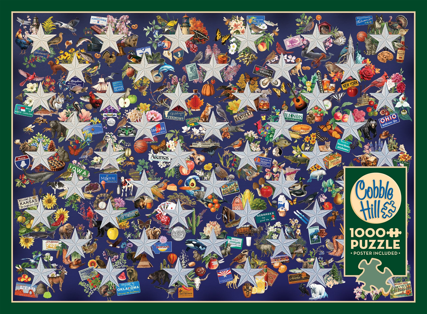 cobble-hill-all-stars-1000-teile-puzzle-usa-collage image 4