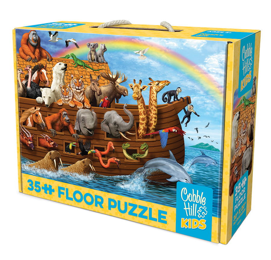 cobble-hill-floor-puzzles-noah-s-ark-bodenpuzzle-35-teile-arche-noah image 5
