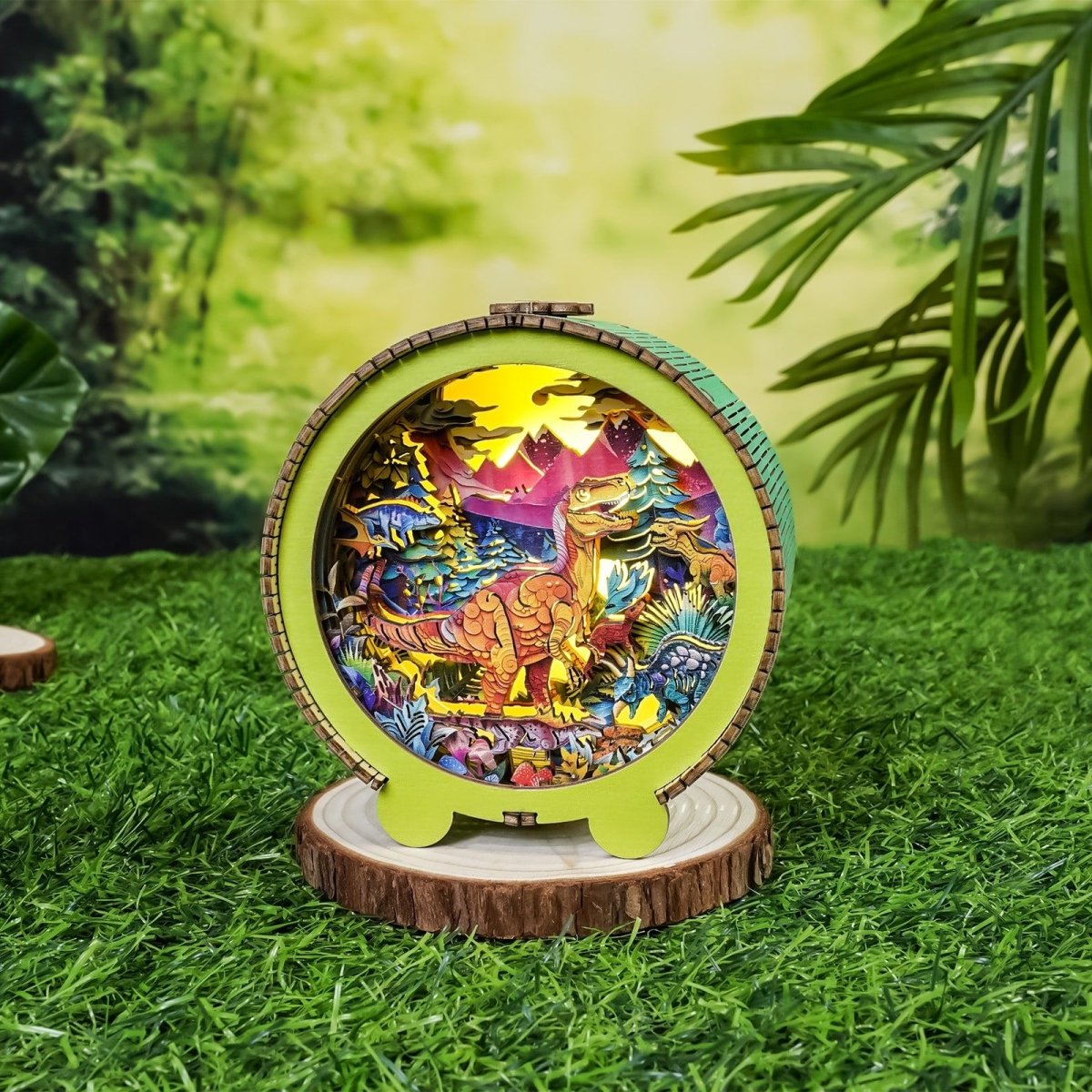 kaayee-night-light-dinosaur-park-holz-nachtlicht-usb-led image 2