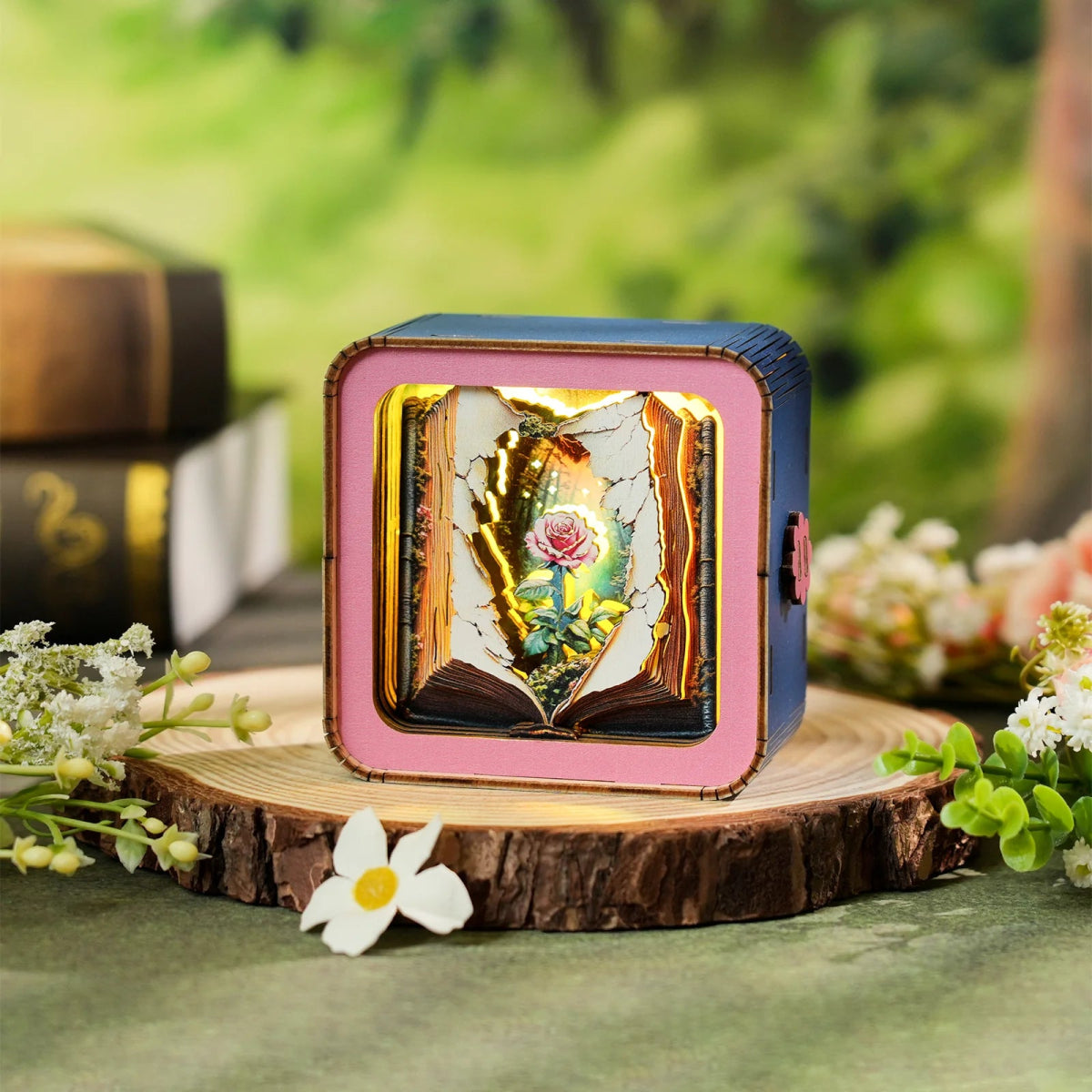 kaayee-night-light-blooming-story-holz-nachtlicht-only image 2