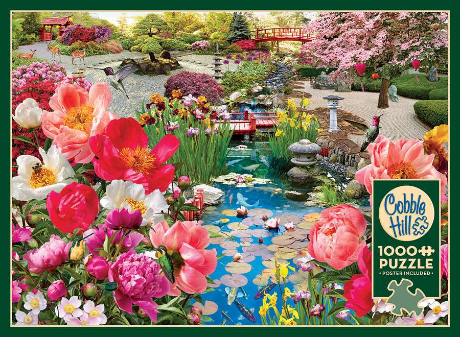 cobble-hill-1000-piece-japanese-garden-puzzle-1000-teile-garten image 4
