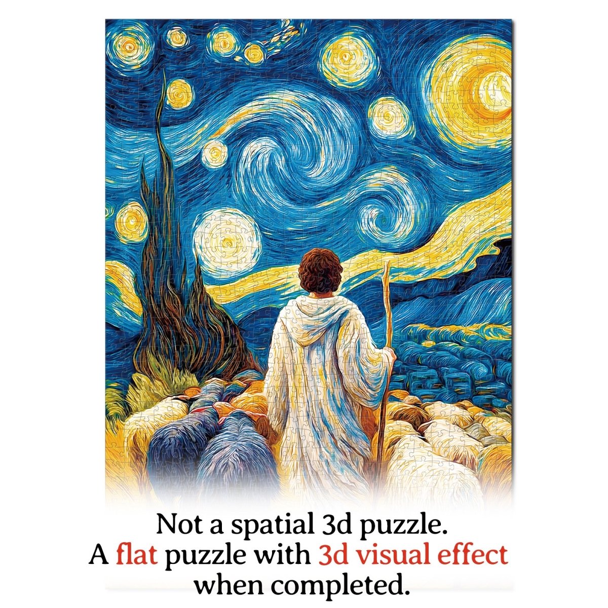 kaayee-jesus-christ-1000-teile-puzzle-eco-white-board-sternennacht image 8