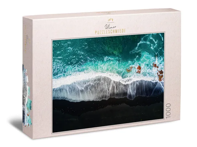 ulmer-puzzleschmiede-black-surf-puzzle-1000-teile-lanzarote image 1