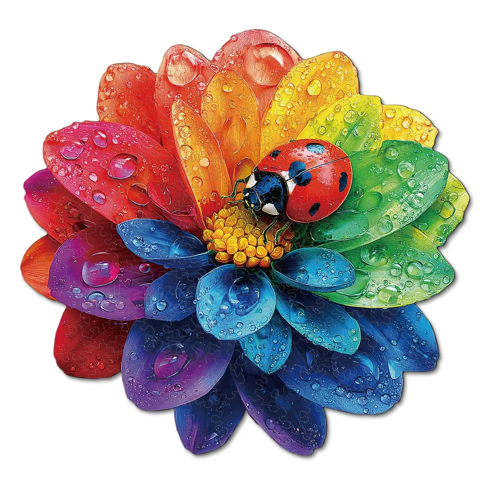 kaayee-ladybug-s-rainbow-garden-holzpuzzle-medium-garten image 1