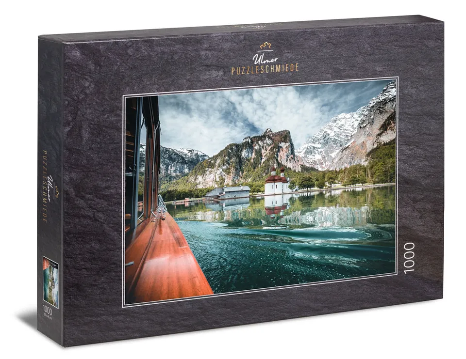 ulmer-puzzleschmiede-k-nigssee-puzzle-1000-teile-bayern-alpen image 1