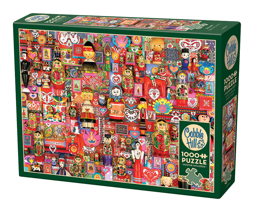cobble-hill-1000-piece-dollies-puzzle-1000-teile-puppen-collage image 1