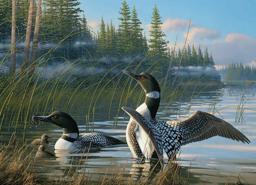 cobble-hill-1000-common-loons-puzzle-1000-teile-v-gel image 2