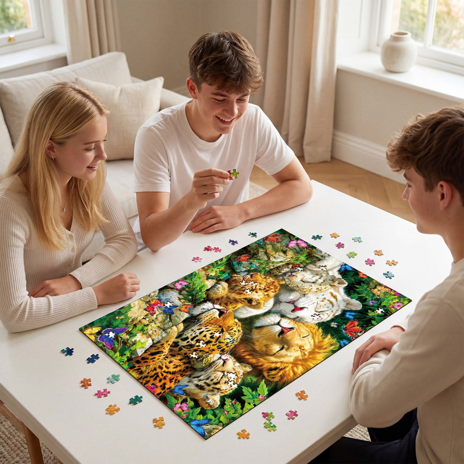 kaayee-sweet-dreams-in-the-jungle-puzzle-1000-teile-eco image 4