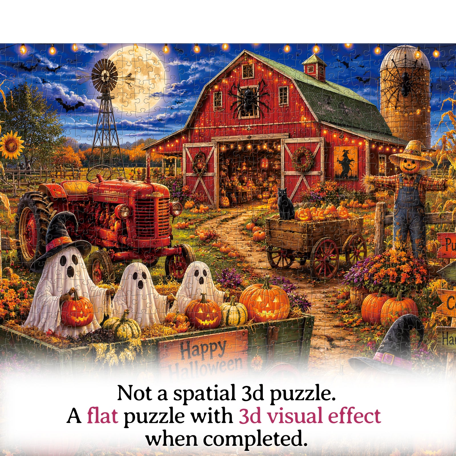 kaayee-haunted-harvest-moon-1000-teile-puzzle-eco-white-board image 8