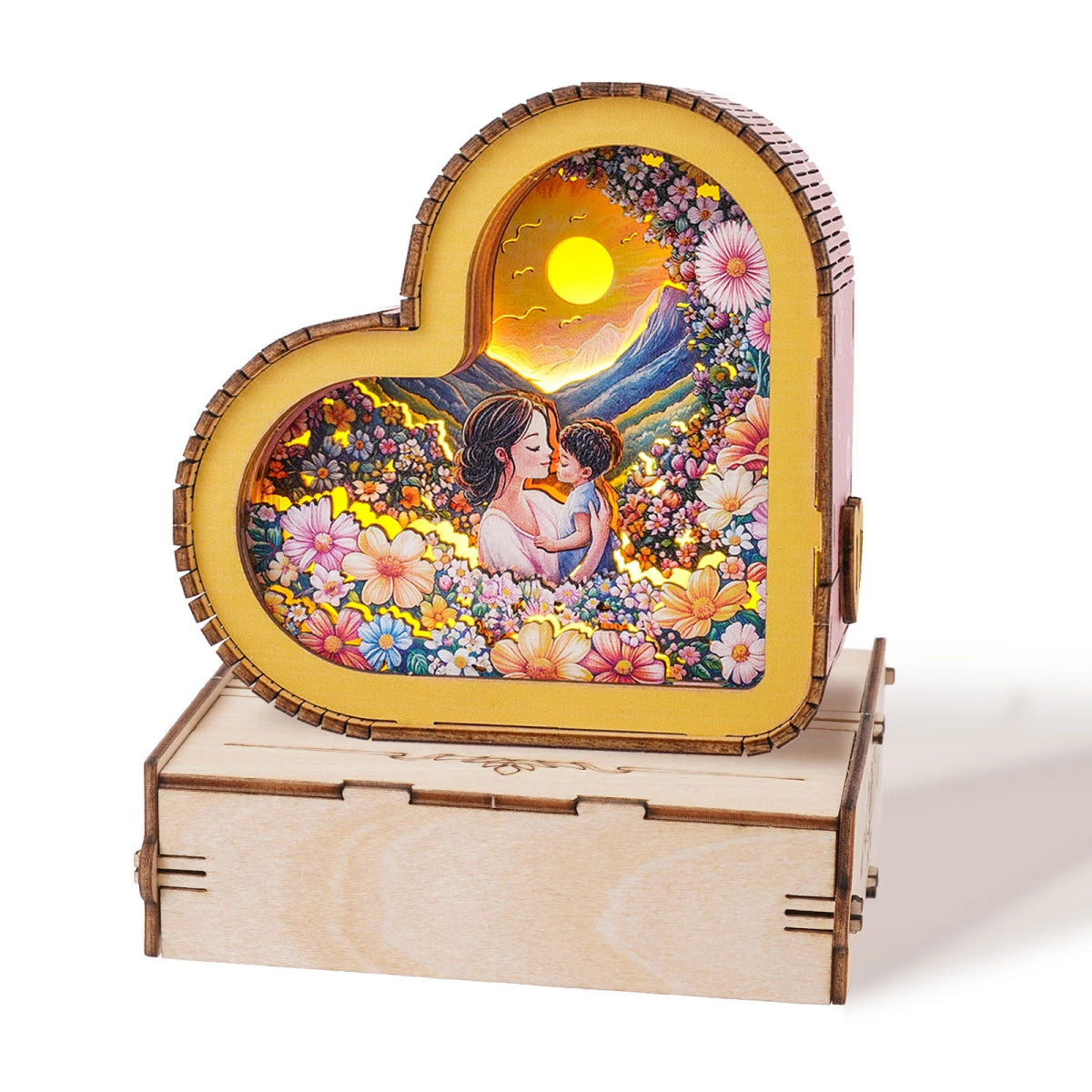 kaayee-night-light-moment-of-mother-love-nachtlicht-holzbausatz image 4